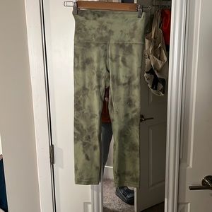 Green diamond dye align lululemon leggings